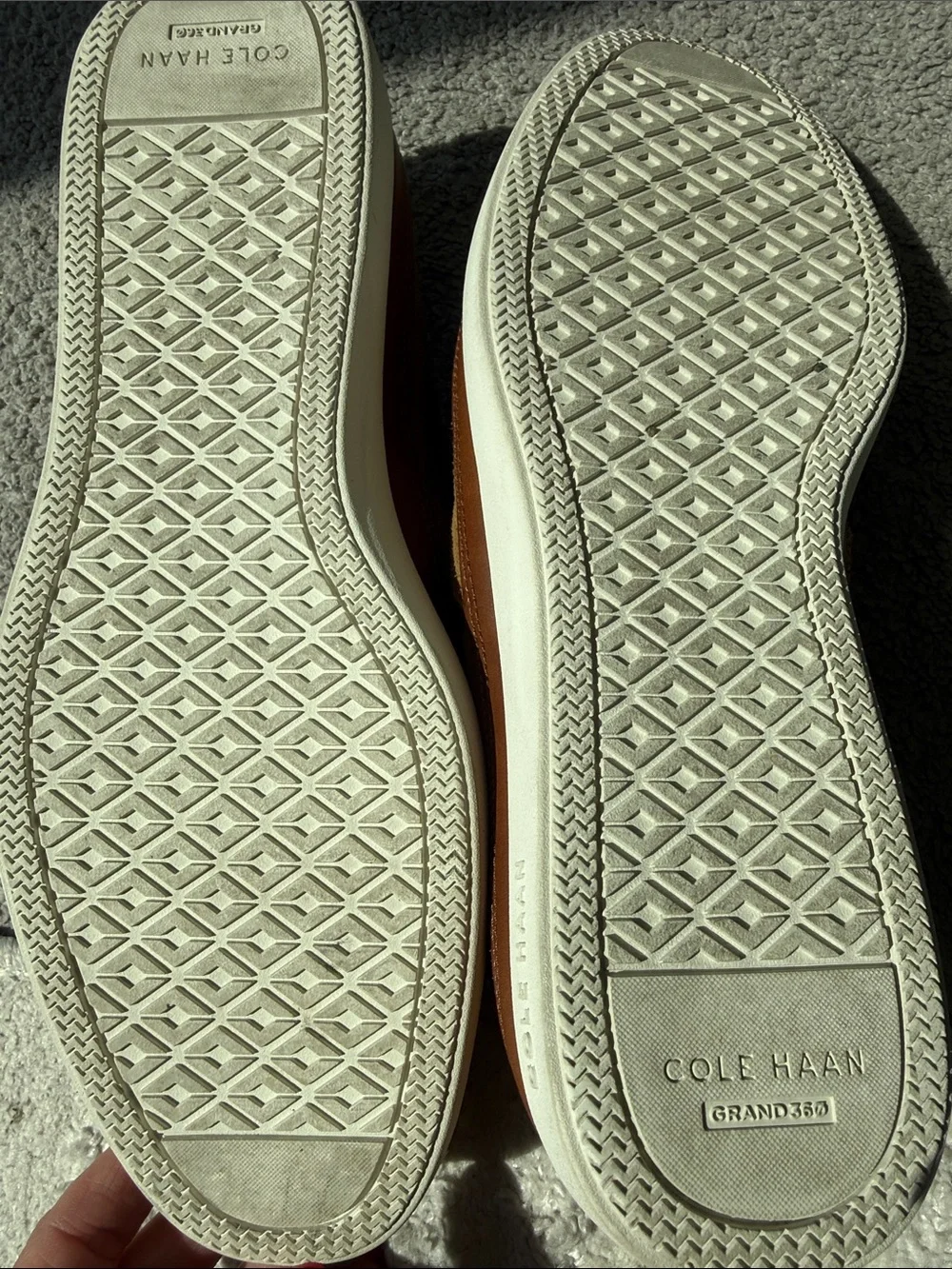 Cole Haan Men’s Slip-On Suede Sneakers in Tan